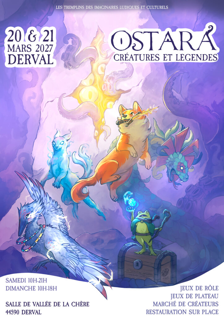 Affiche du Festival Ostara 2027 par Yaaryl